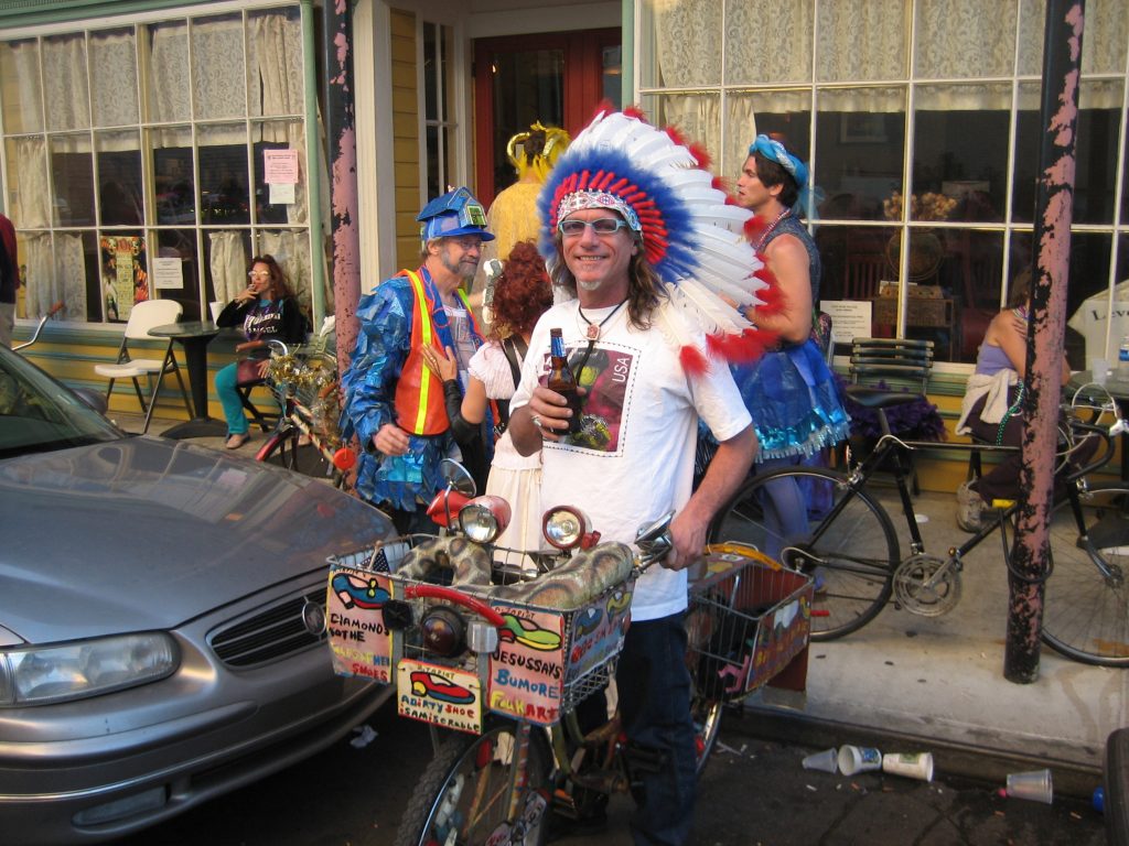 Man in headdress