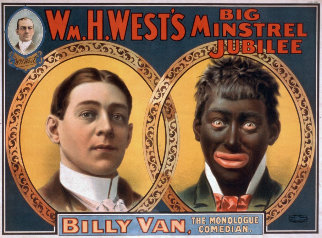 Minstrel show poster