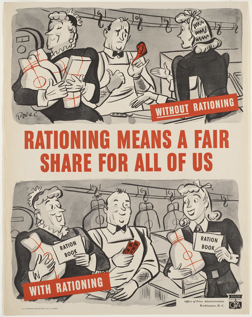 world war 2 rationing poster