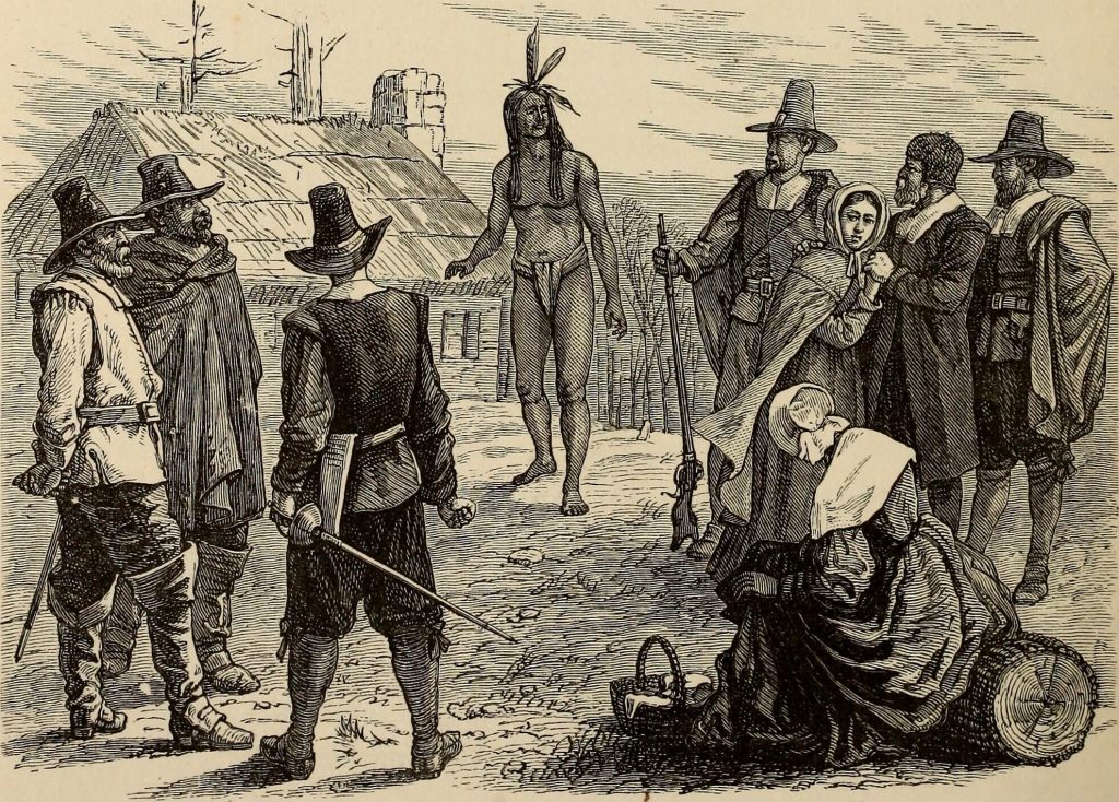 Pilgrims and Squanto