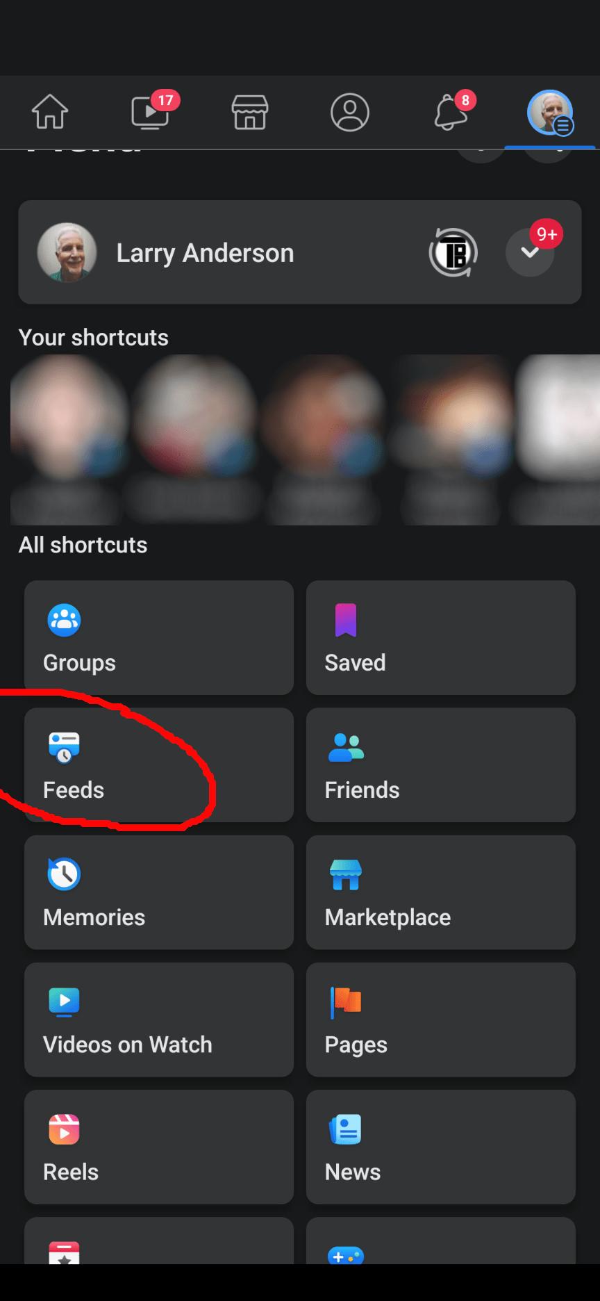 Android Facebook Feeds