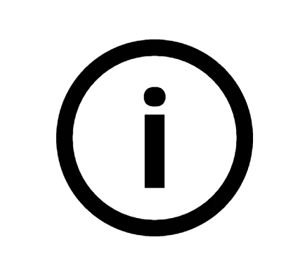 Android app info icon