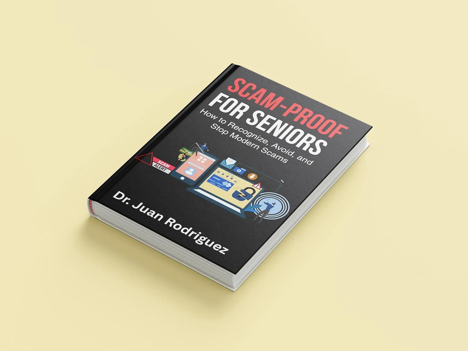 image of "scam proof for seniors" book